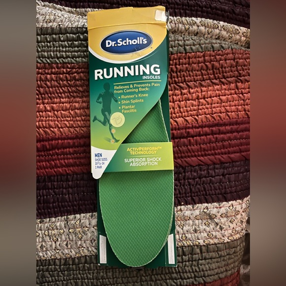 Dr. Scholls running insole 10.5-14 one pair - Picture 1 of 10
